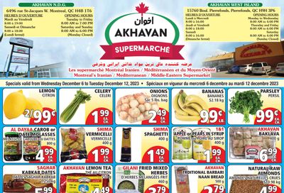 Akhavan Supermarche Flyer December 6 to 12