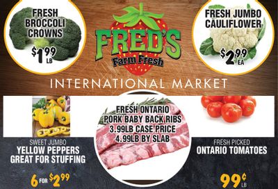 Fred's Farm Fresh Flyer December 6 to 12