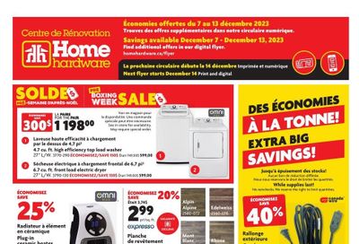Home Hardware Building Centre (QC) Flyer December 7 to 13