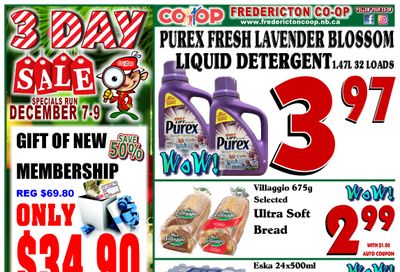 Fredericton Co-op Flyer December 7 to 13