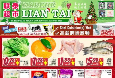 Marche Lian Tai Flyer December 7 to 13