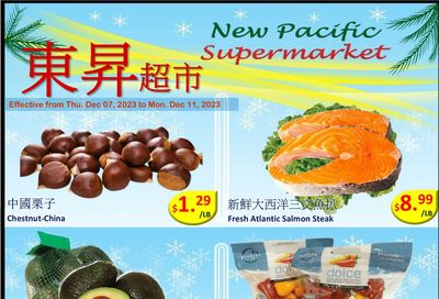 New Pacific Supermarket Flyer December 7 to 11