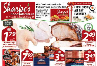 Sharpe's Food Market Flyer December 7 to 13