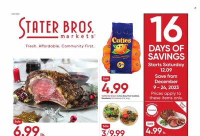 Stater Bros. Weekly Ad Flyer Specials December 6 to December 12, 2023