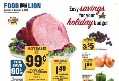 Food Lion (WV) Weekly Ad Flyer Specials December 6 to December 12, 2023