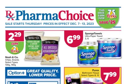 PharmaChoice (BC, AB, SK & MB) Flyer December 7 to 13