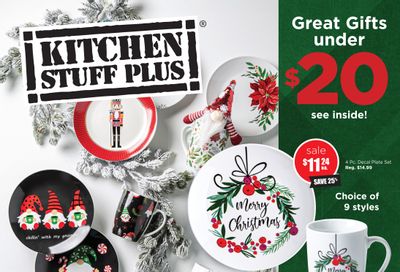 Kitchen Stuff Plus Flyer December 7 to 17