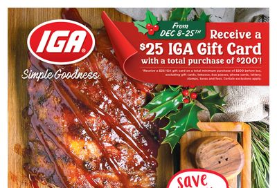 IGA Stores of BC Flyer December 8 to 14