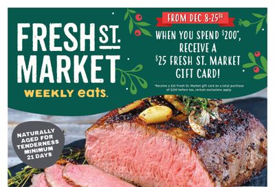 Fresh St. Market Flyer December 8 to 14