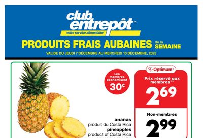 Wholesale Club (QC) Fresh Deals of the Week Flyer December 7 to 13