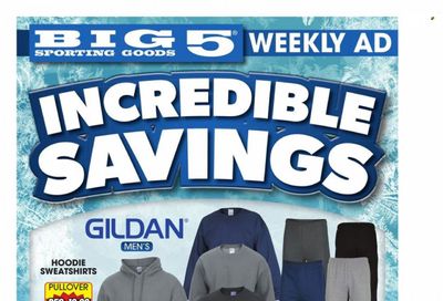 Big 5 (AZ, CA, CO, ID, NM, OR, UT, WA) Weekly Ad Flyer Specials December 4 to December 6, 2023
