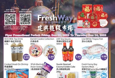 FreshWay Foodmart Flyer December 8 to 14