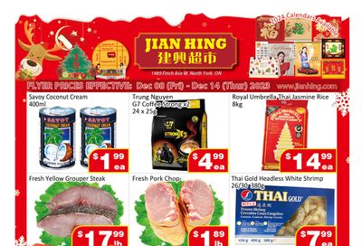 Jian Hing Supermarket (North York) Flyer December 8 to 14