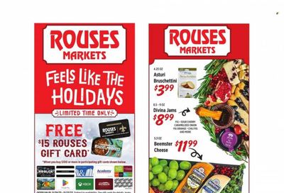 Rouses Markets (MS) Weekly Ad Flyer Specials December 2 to December 27, 2023