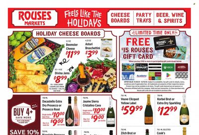 Rouses Markets (LA) Weekly Ad Flyer Specials November 29 to December 27, 2023