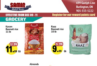 Samir Supermarket Flyer December 9 to 11