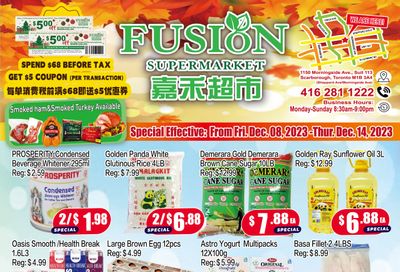Fusion Supermarket Flyer December 8 to 14