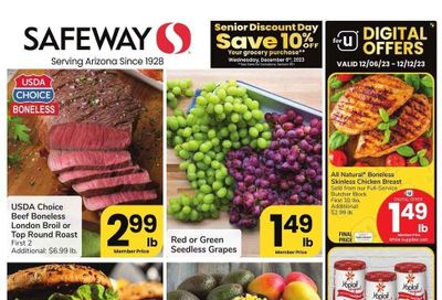 Safeway (AZ) Weekly Ad Flyer Specials December 6 to December 12, 2023