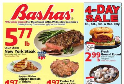 Bashas' (AZ) Weekly Ad Flyer Specials December 6 to December 12, 2023