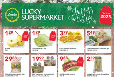 Lucky Supermarket (Edmonton) Flyer December 8 to 14