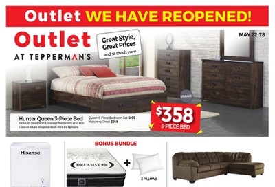 Outlet at Tepperman's Flyer May 22 to 28