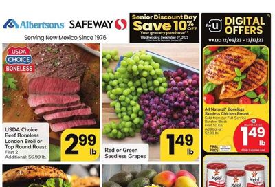 Safeway (NM) Weekly Ad Flyer Specials December 6 to December 12, 2023