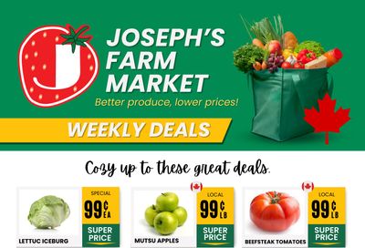 Joseph's Farm Market Flyer December 8 to 13