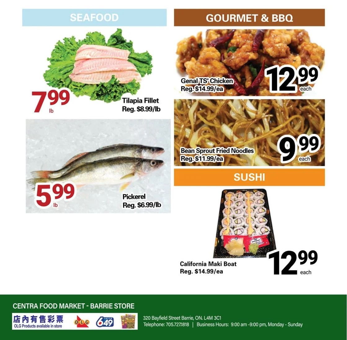 Centra Foods (Barrie) Flyer December 8 to 14