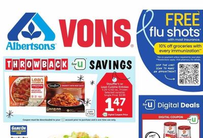 Vons (CA) Weekly Ad Flyer Specials December 6 to December 12, 2023