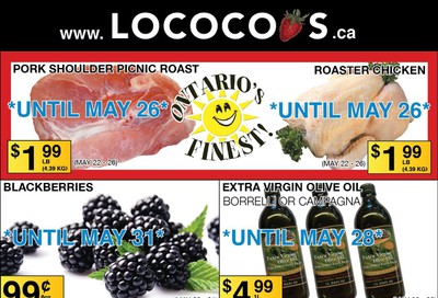Lococo's Flyer May 22 to 28