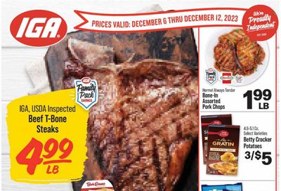 IGA (KY) Weekly Ad Flyer Specials December 6 to December 12, 2023