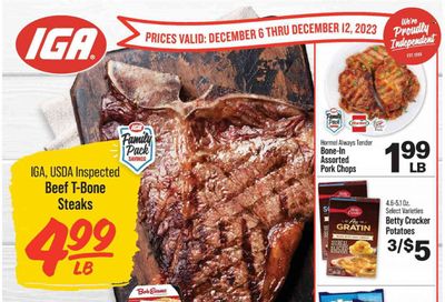 IGA (TN) Weekly Ad Flyer Specials December 6 to December 12, 2023