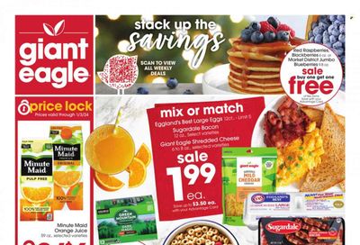 Giant Eagle (PA) Weekly Ad Flyer Specials December 7 to December 13, 2023