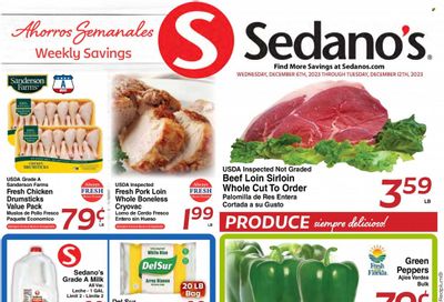 Sedano's (FL) Weekly Ad Flyer Specials December 6 to December 12, 2023