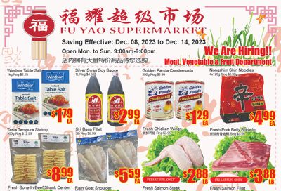 Fu Yao Supermarket Flyer December 8 to 14