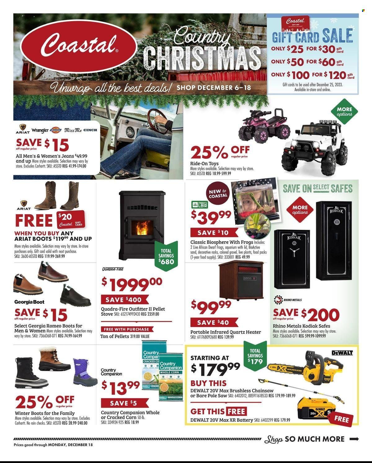 Coastal Farm & Ranch Weekly Ad Flyer Specials December 6 to December 18, 2023