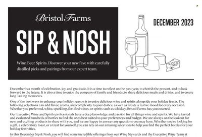 Bristol Farms (CA) Weekly Ad Flyer Specials December 6 to January 2, 2024