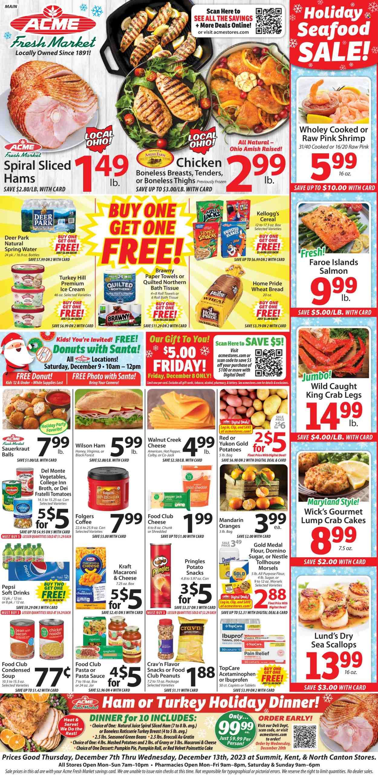 ACME Fresh Market (OH) Weekly Ad Flyer Specials December 7 to December 13, 2023