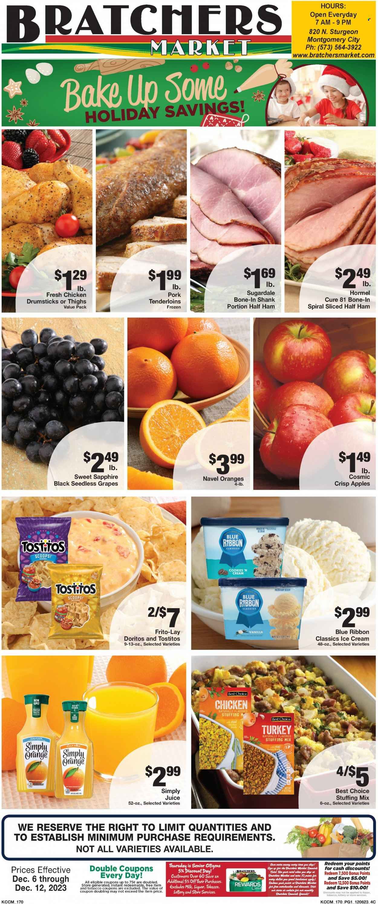 Bratchers Market (MO) Weekly Ad Flyer Specials December 6 to December 12, 2023