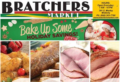Bratchers Market (MO) Weekly Ad Flyer Specials December 6 to December 12, 2023