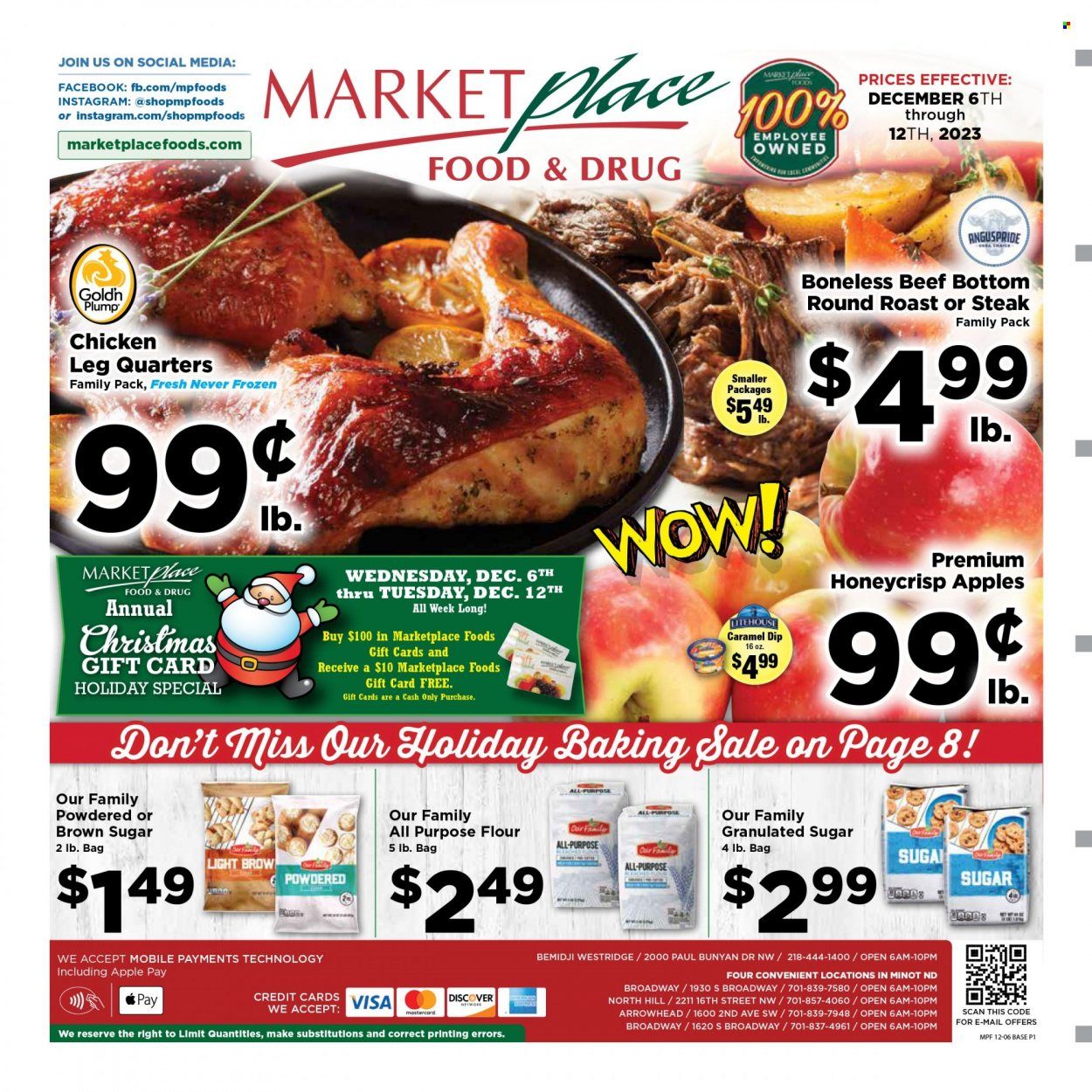 Marketplace Foods (ND) Weekly Ad Flyer Specials December 6 to December 12, 2023