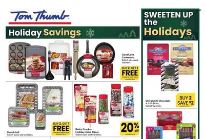 Tom Thumb (TX) Weekly Ad Flyer Specials December 6 to December 12, 2023