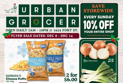 Urban Grocer Flyer December 8 to 14