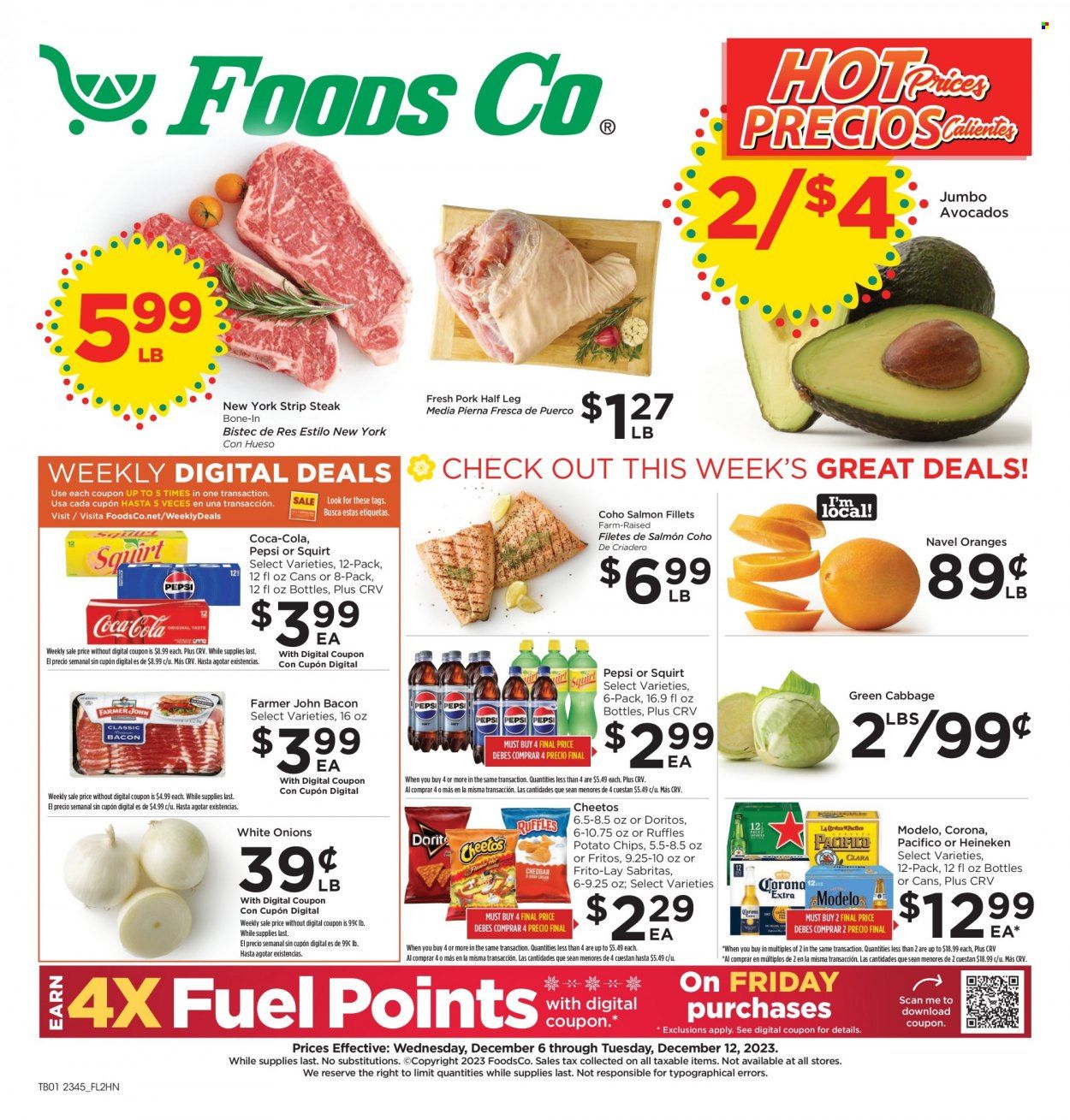 Foods Co (CA, OH, VA) Weekly Ad Flyer Specials December 6 to December 12, 2023