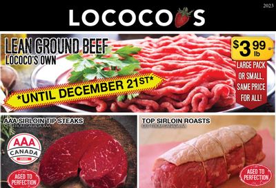 Lococo's Flyer December 8 to 12