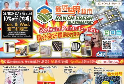 Ranch Fresh Supermarket Flyer December 8 to 14