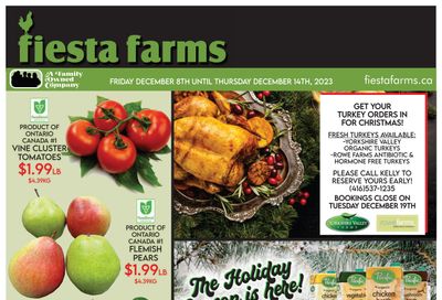 Fiesta Farms Flyer December 8 to 14
