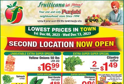 Fruiticana (Edmonton) Flyer December 8 to 14
