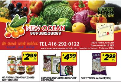 New Ocean Supermarket Flyer December 8 to 21