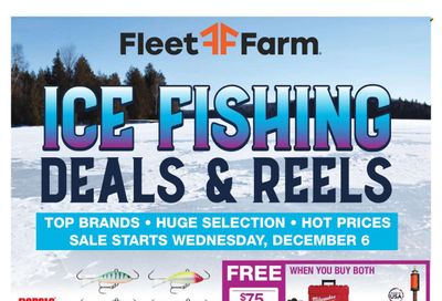 Fleet Farm (IA, MN, ND, WI) Weekly Ad Flyer Specials December 6 to December 24, 2023